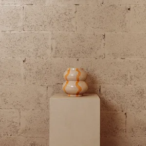 Vase en céramique Ondes solaires – Image 2