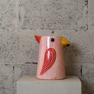 Vase / Carafe Oiseau Rose – Image 1