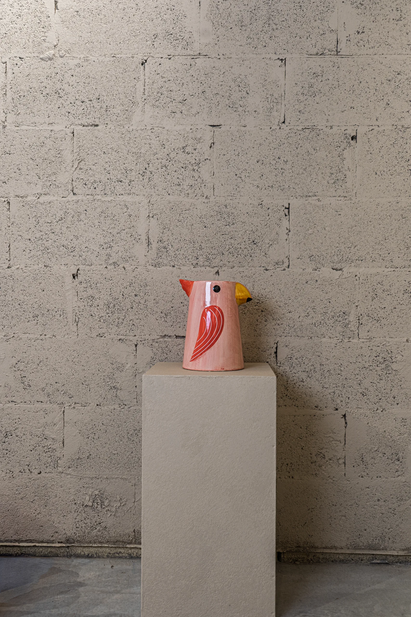Vase / Carafe Oiseau Rose – Image 2
