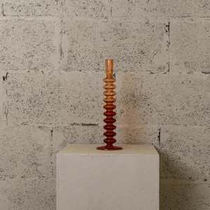 Bougeoir Amber Spiral – Image 3