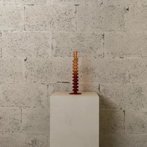 Bougeoir Amber Spiral – Image 2