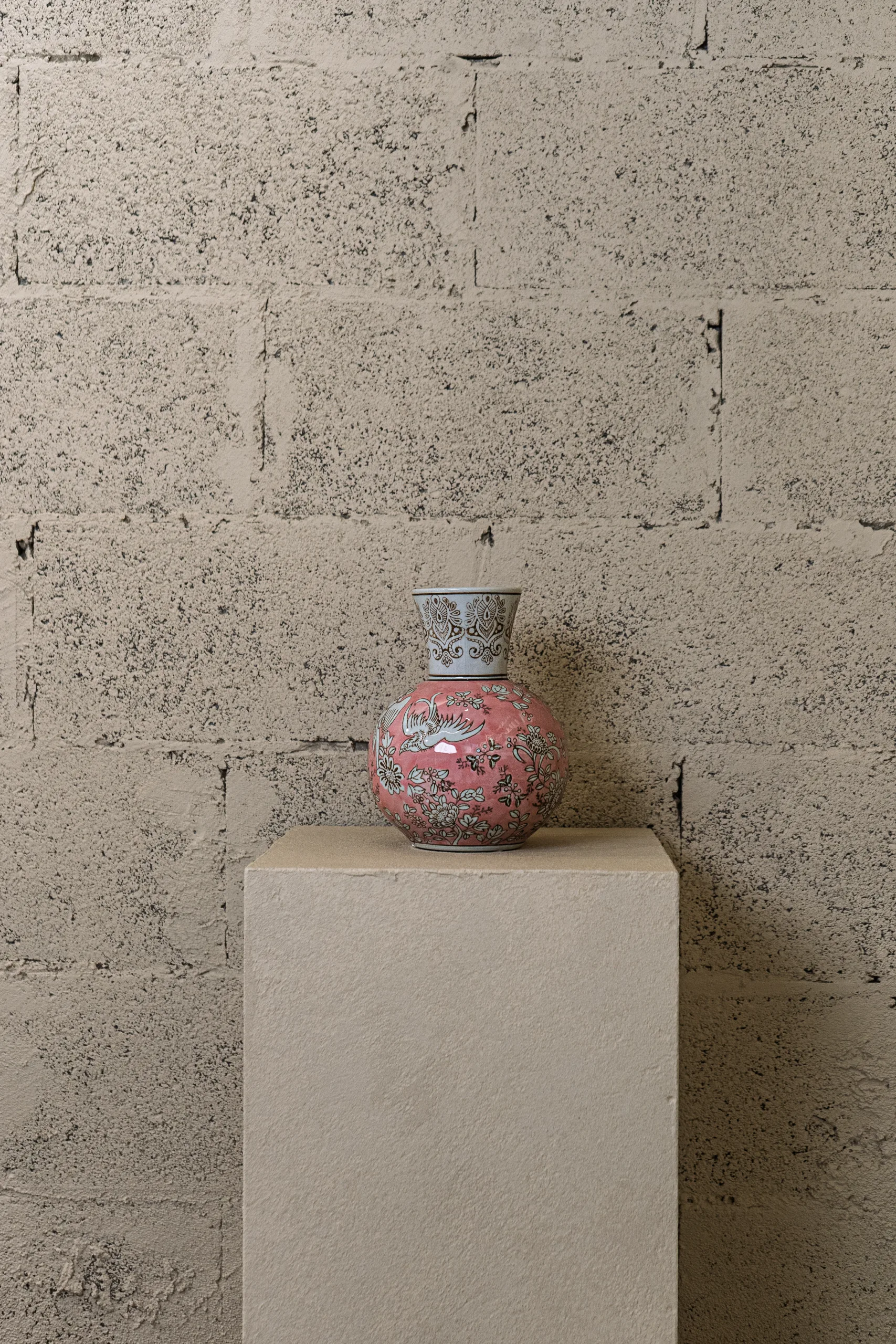 Vase Grue & Fleurs – Image 3