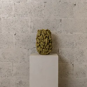 Vase Crustacés dorés – Image 2