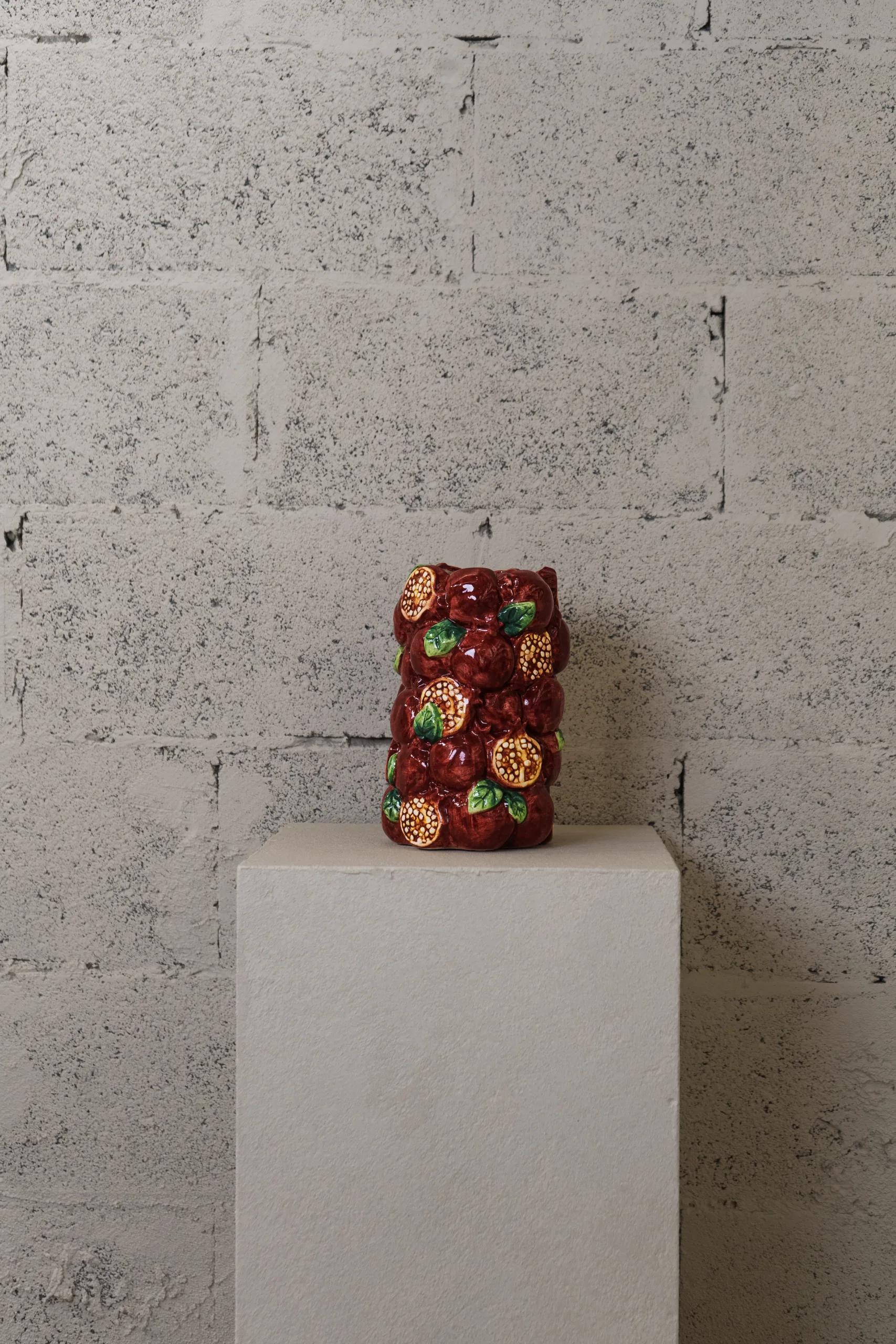 Vase Grenade en céramique émaillée – Image 3