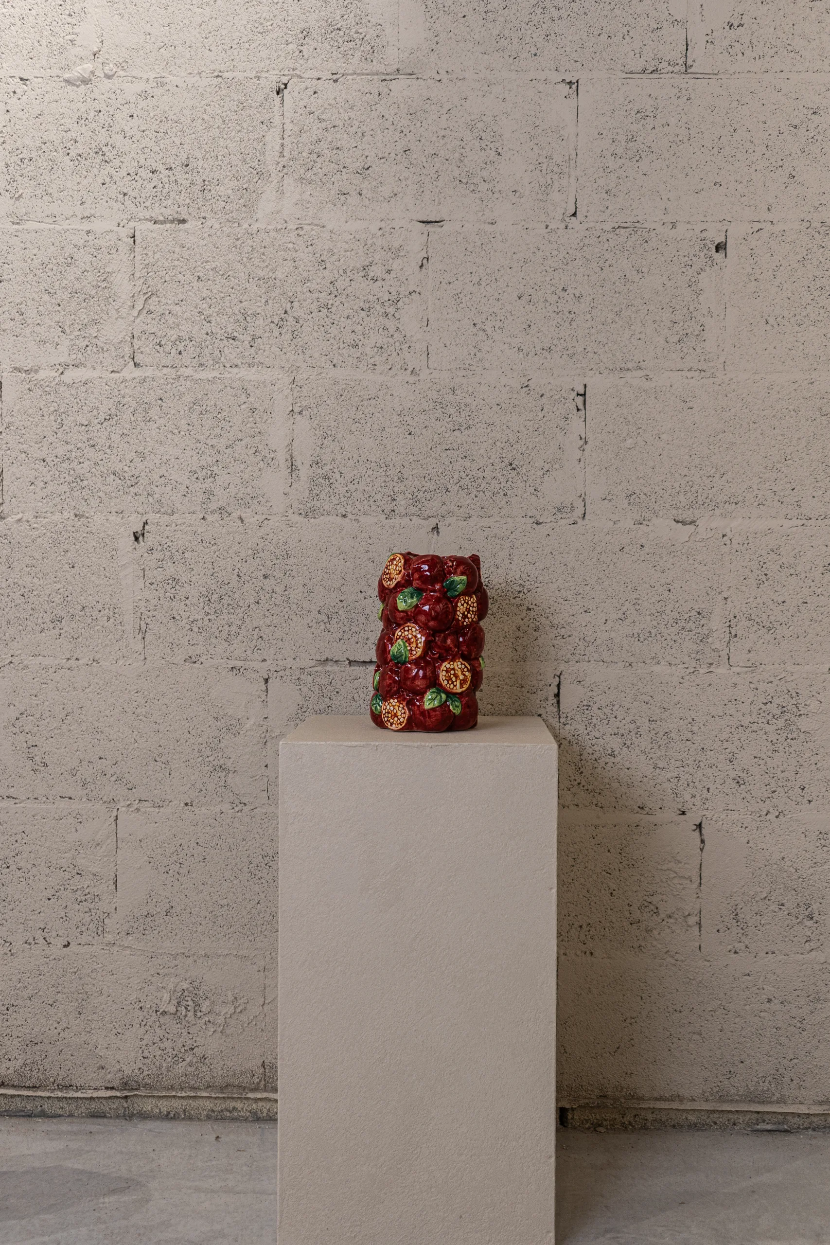 Vase Grenade en céramique émaillée – Image 2