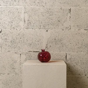 Soliflore Grenade en verre soufflé – Image 3