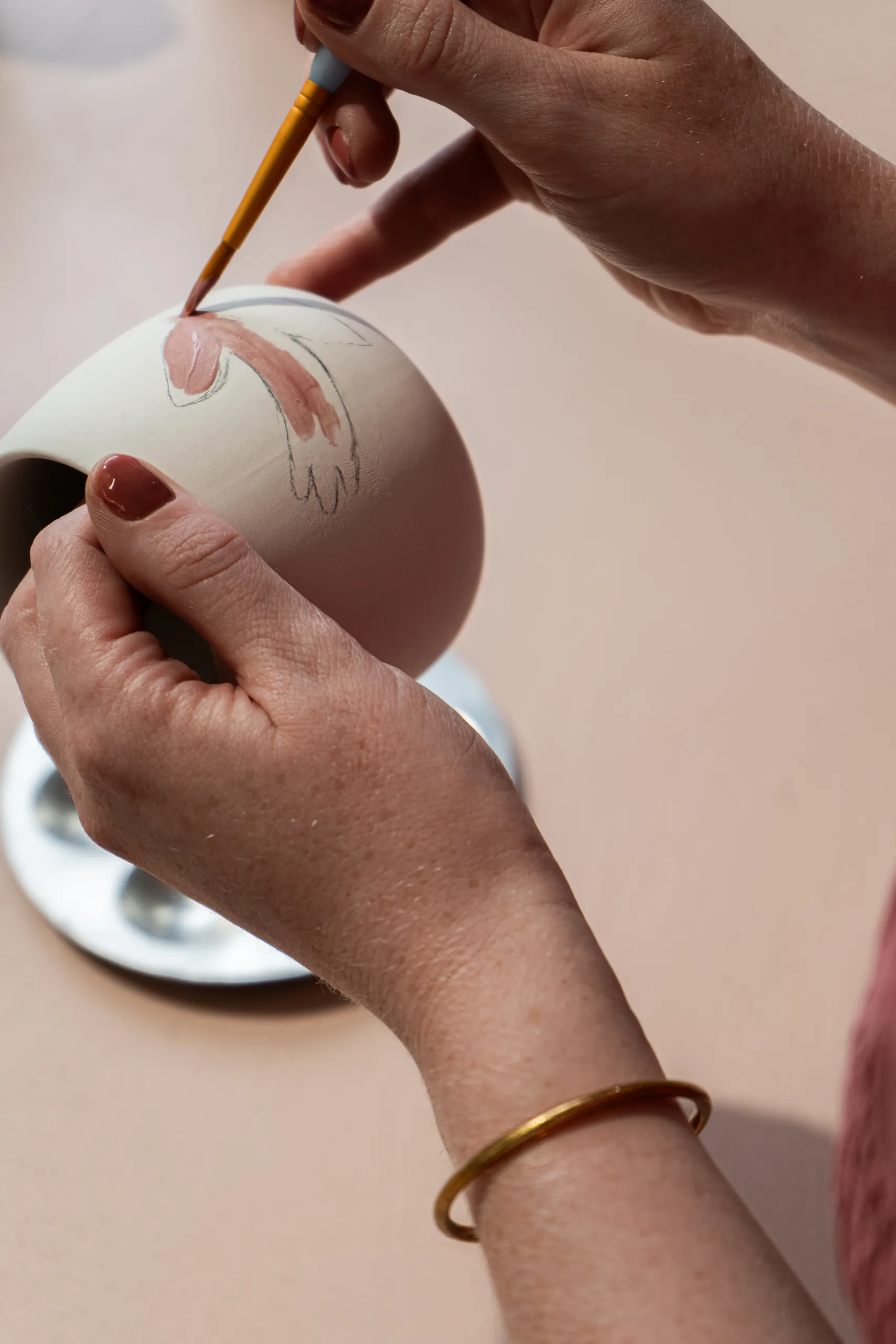 Peinture libre sur céramique – Image 4