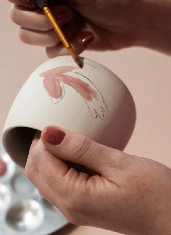 DSC05319 Peinture libre sur céramique