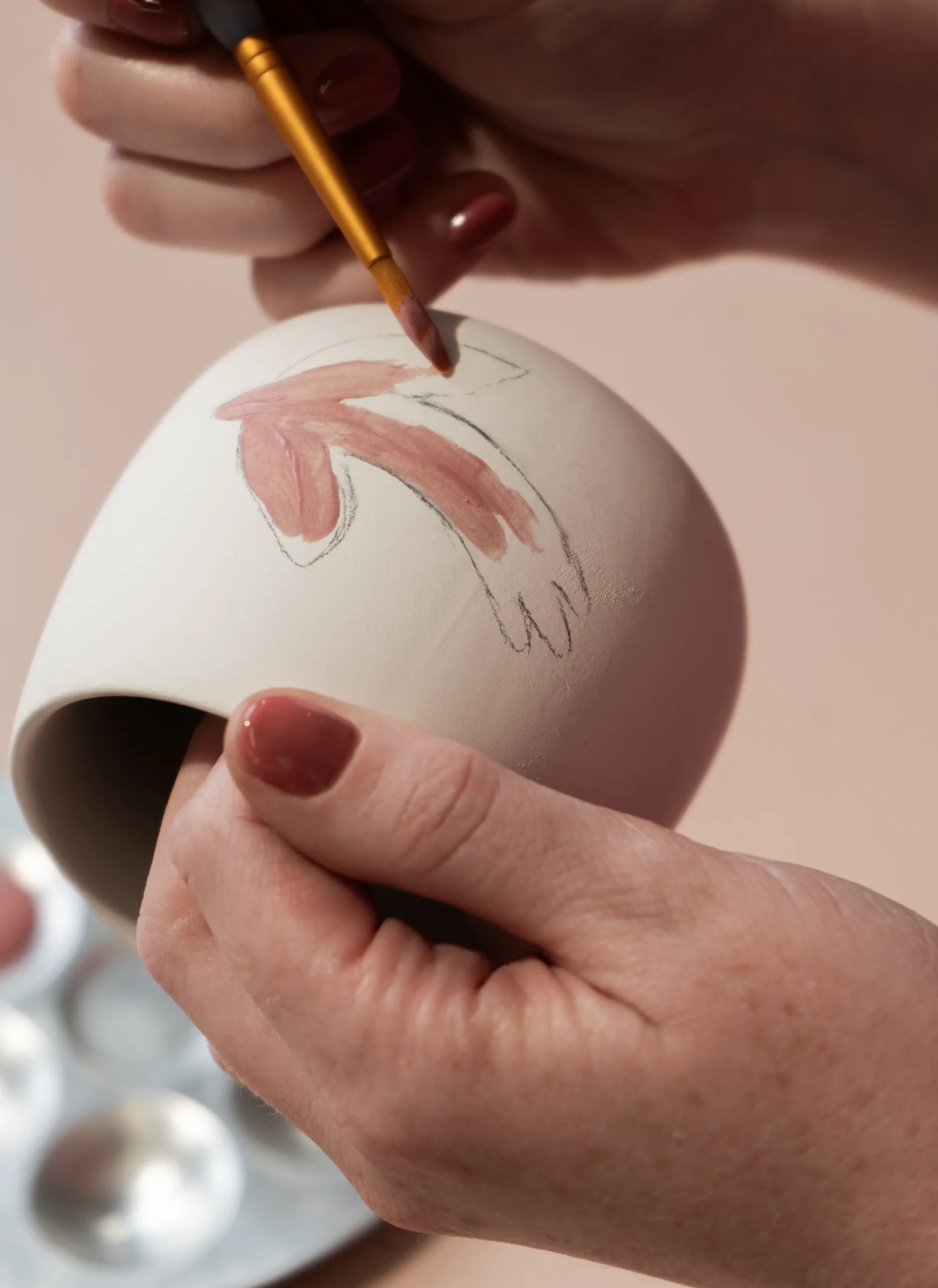 Peinture libre sur céramique – Image 1